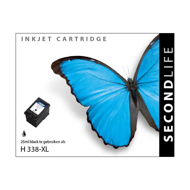 SecondLife - HP 338 XL Black SecondLife - HP 338 XL Black